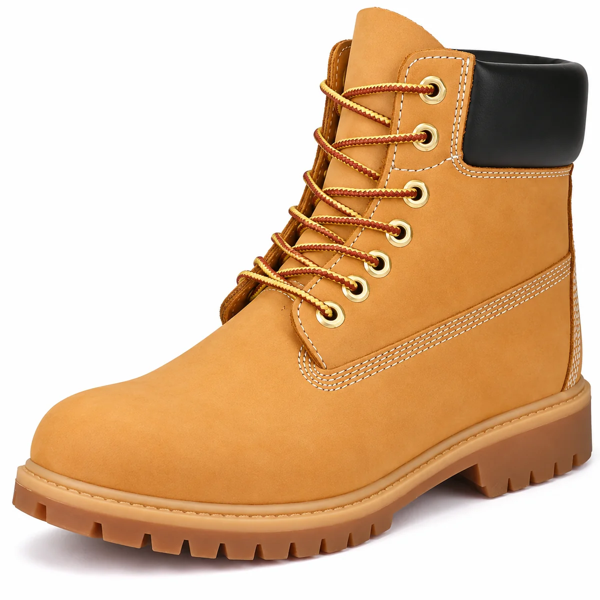 44149 17a bottines homme marron a lacets style d detail