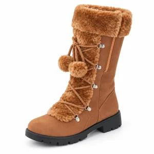 44170 17a bottes femme argile a lacage croise et vue principale