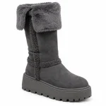 44174 17a bottes femme grises fourrees a finitio vue principale