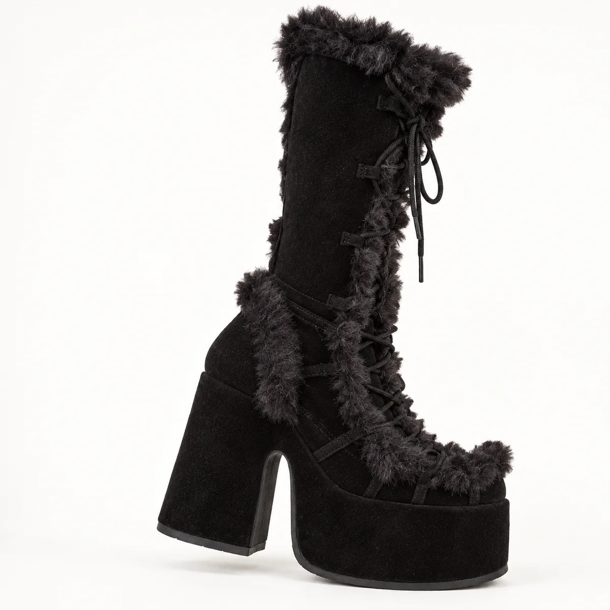 44200 16a bottes femme foncees a plateforme talo detail