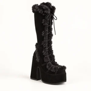 44200 16a bottes femme foncees a plateforme talo vue principale