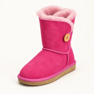 44215 16a bottes femme rose framboise a bouton l vue principale