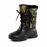 44246 16b bottes homme vertes fourrees a lacets vue principale
