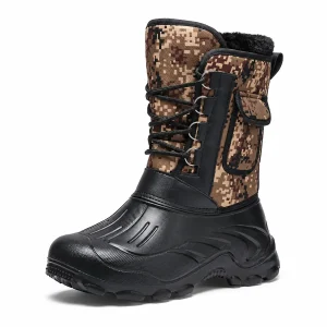 44247 16b bottes homme camouflage brun fourrees vue principale