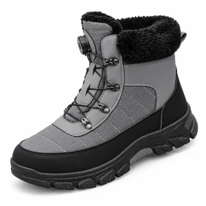 44249 16b bottines homme grises a molette et col vue principale
