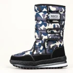 44257 15a bottes homme bleu camouflage fourrees vue principale