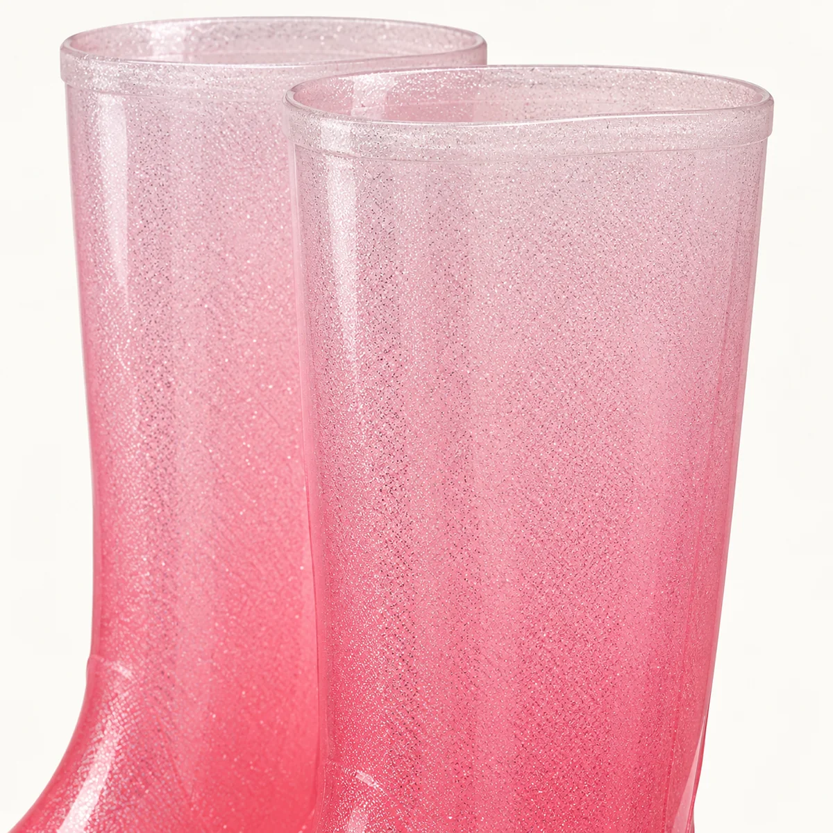 44296 15a bottes de pluie femme roses a degrade detail