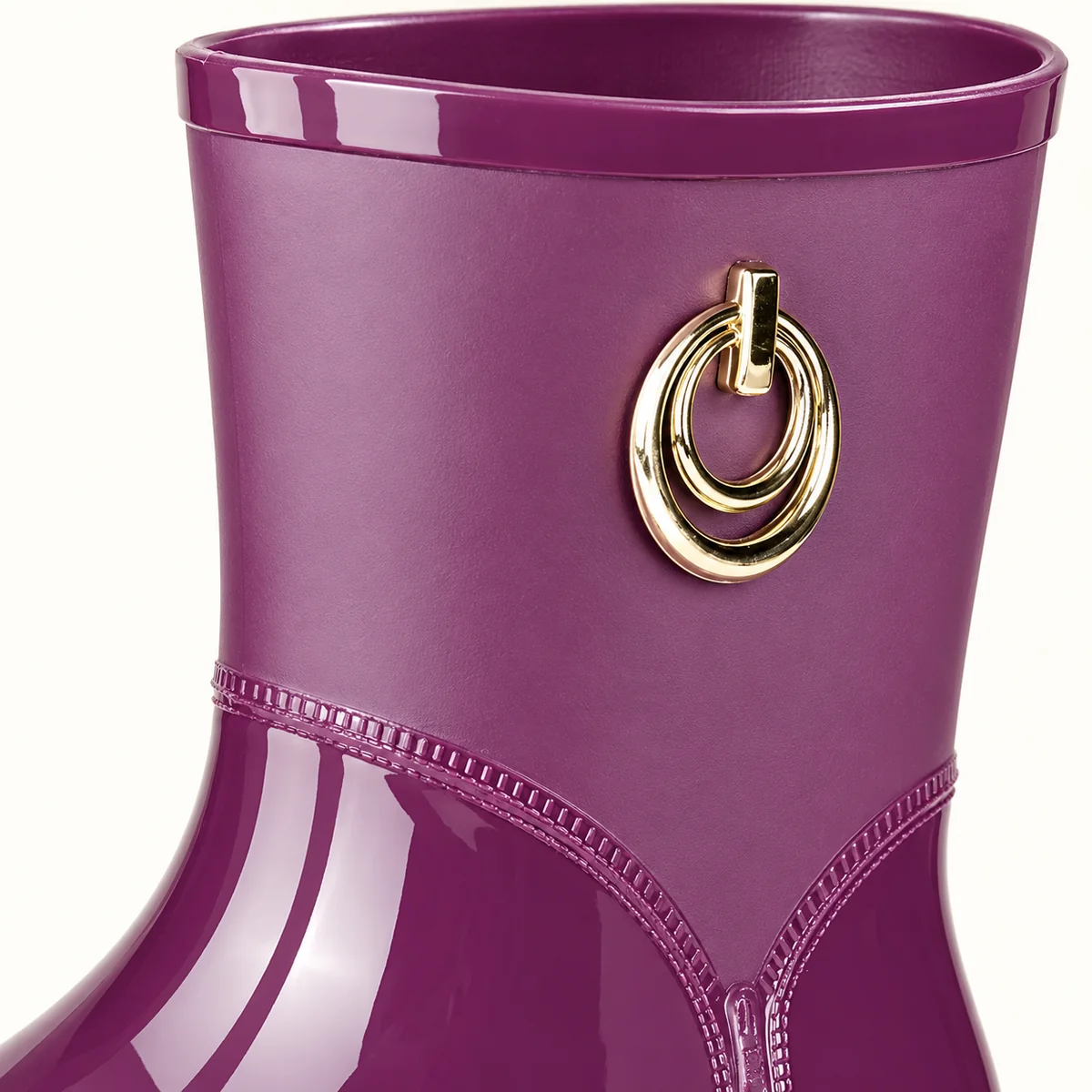 44314 15b bottes de pluie femme violettes a anne detail