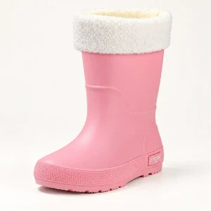 44318 15b bottes de pluie femme roses mi mollet vue principale