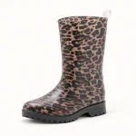 44326 15b bottes de pluie femme a motif leopard vue principale