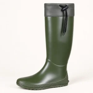44330 15b bottes de pluie femme vertes hautes a vue principale