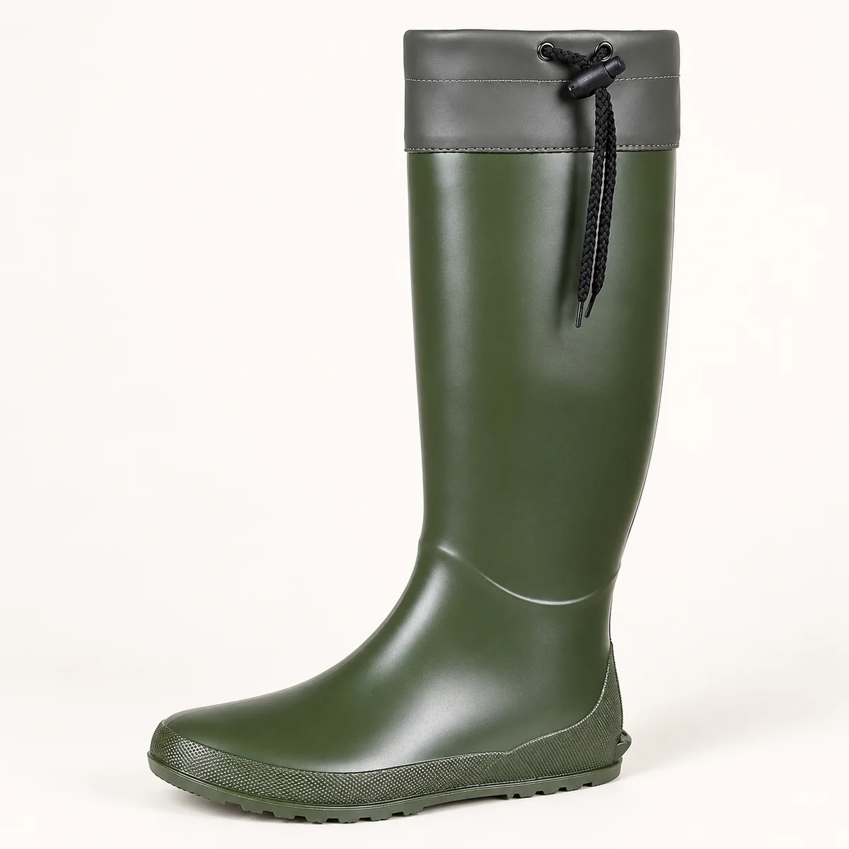 44330 15b bottes de pluie femme vertes hautes a vue principale