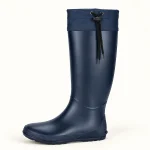 44331 14a bottes de pluie femme bleu marine haut vue principale