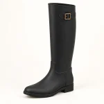 44333 14a bottes de pluie femme noires hautes a vue principale