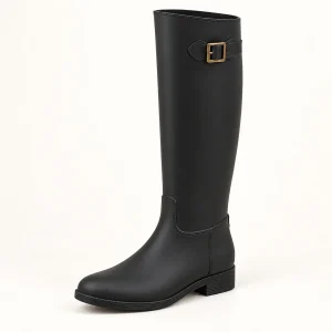 44333 14a bottes de pluie femme noires hautes a vue principale