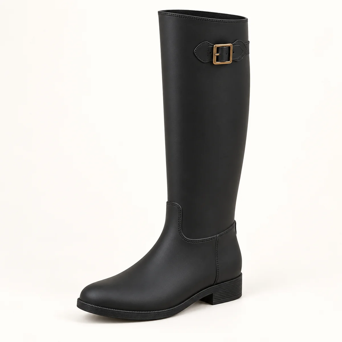 44333 14a bottes de pluie femme noires hautes a vue principale