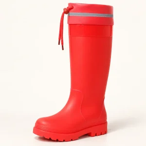 44334 14a bottes de pluie femme rouges hautes a vue principale