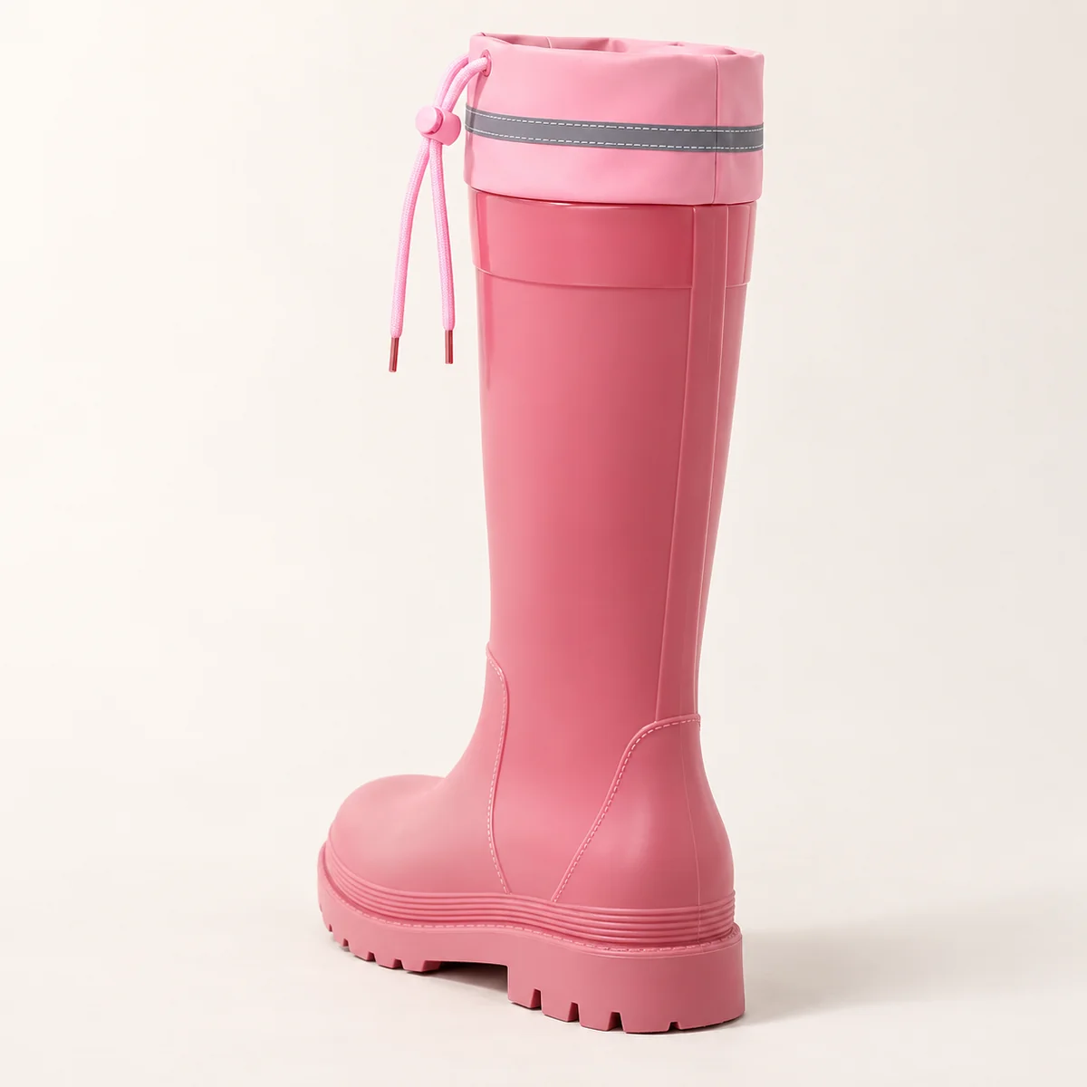 44336 14a bottes de pluie femme roses hautes a c vue arriere