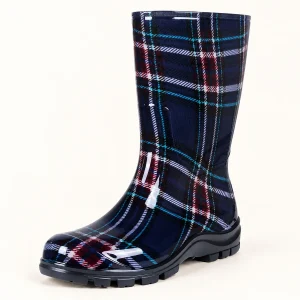 44344 14a bottes de pluie femme bleu fonce a car vue principale