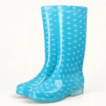 44346 14a bottes de pluie femme bleu clair a pet vue principale