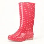 44348 14a bottes de pluie femme roses a petits p vue principale