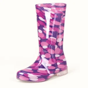 44350 14a bottes de pluie femme violettes a moti vue principale