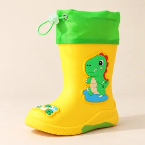 44379 14b bottes de pluie enfant jaunes a dinosa vue principale