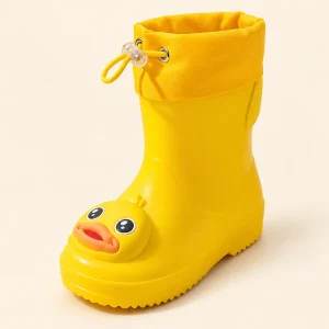 44409 13b bottes de pluie enfant jaunes a canard vue principale