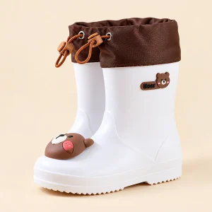 44413 13b bottes de pluie enfant blanches a capy vue principale