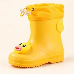 44415 13b bottes de pluie enfant jaunes a canard vue principale