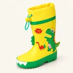 44416 13b bottes de pluie enfant jaunes a dinosa vue principale