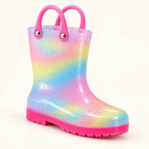 44428 13b bottes de pluie enfant arc en ciel pai vue principale