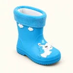 bottes de pluie enfant bleues a doublu 44431 12a vue principale