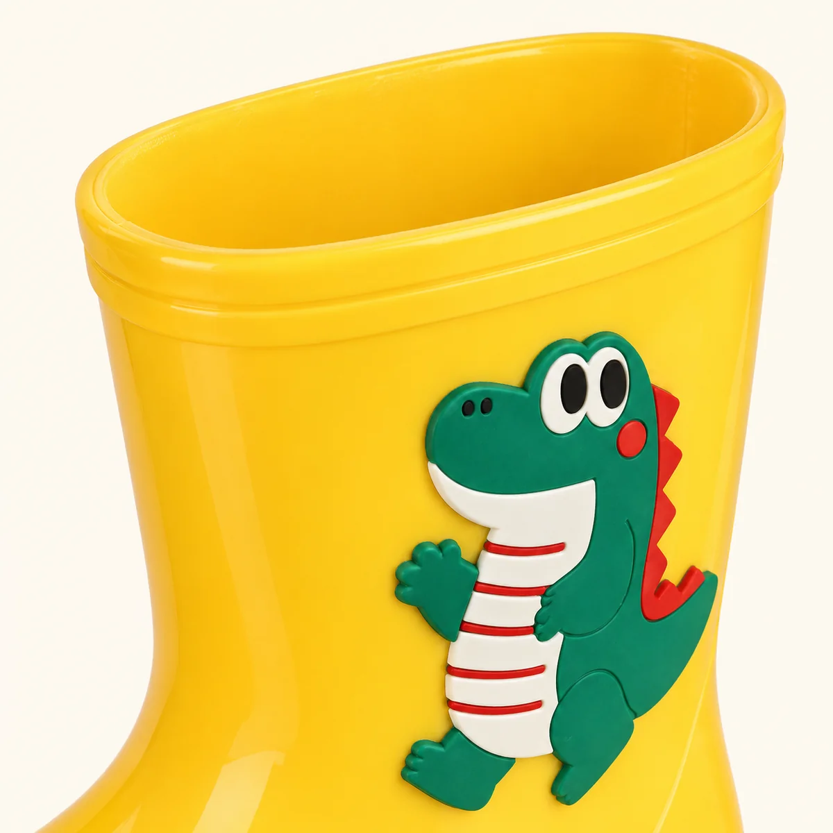 bottes de pluie enfant jaunes a animau 44403 13a detail