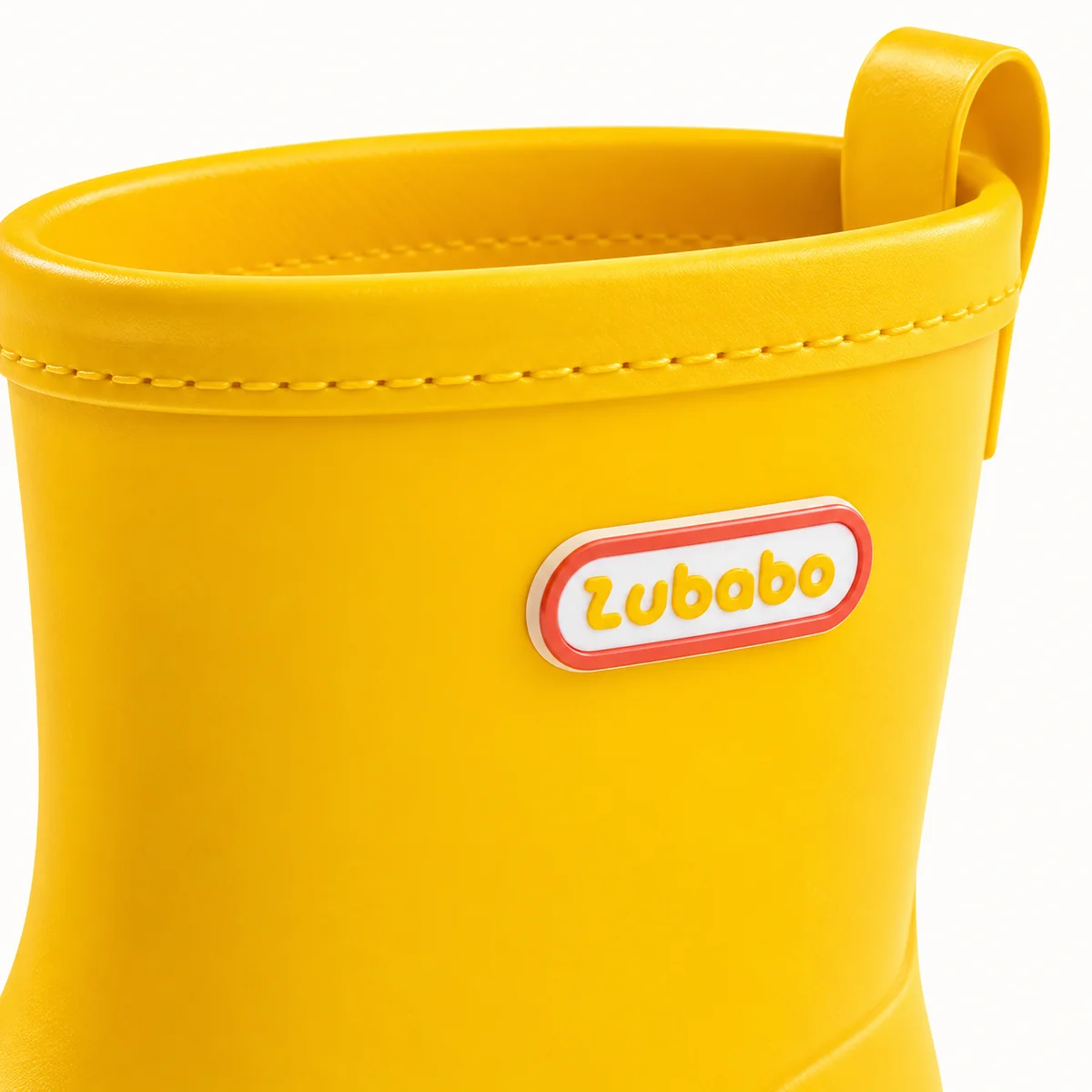 bottes de pluie enfant jaunes unies a 44433 12a detail
