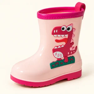 bottes de pluie enfant roses a dinosau 44387 13a vue principale