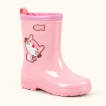 bottes de pluie enfant roses a motifs 44442 12a vue principale