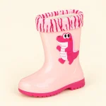 bottes de pluie enfant roses doublees 44402 13a vue principale
