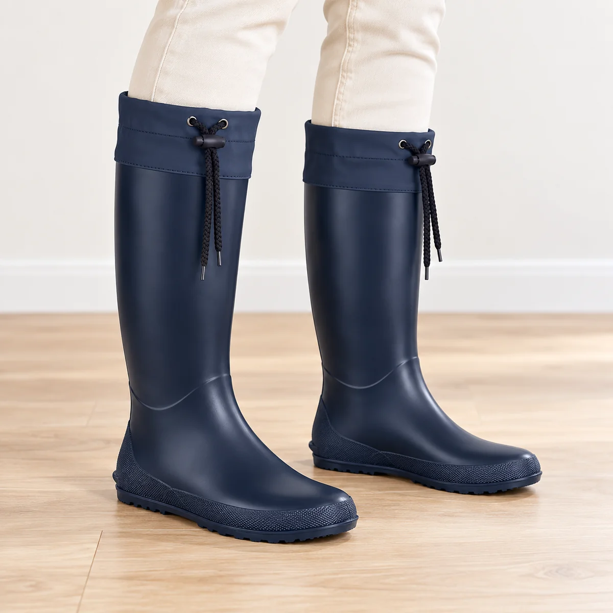 bottes de pluie femme bleu marine a co 44448 12a porte