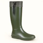 bottes de pluie femme vertes a col aju 44447 12a vue principale