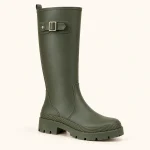 bottes de pluie femme vertes hautes a 44454 12a vue principale