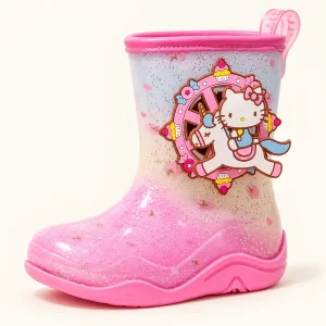 bottes de pluie fille a motifs et seme 44406 13a vue principale