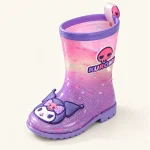 bottes de pluie fille violettes a illu 44382 13a vue principale
