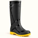 bottes de pluie homme noires et jaunes 44452 12a vue principale