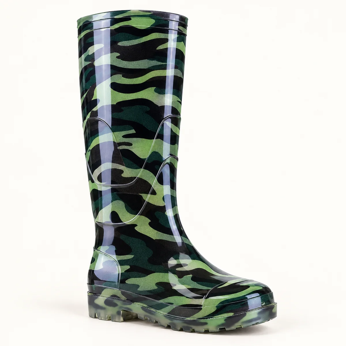 bottes de pluie homme vertes hautes ca 44449 12a vue principale