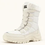 bottes femme beiges fourrees a lacets 44609 10b vue principale