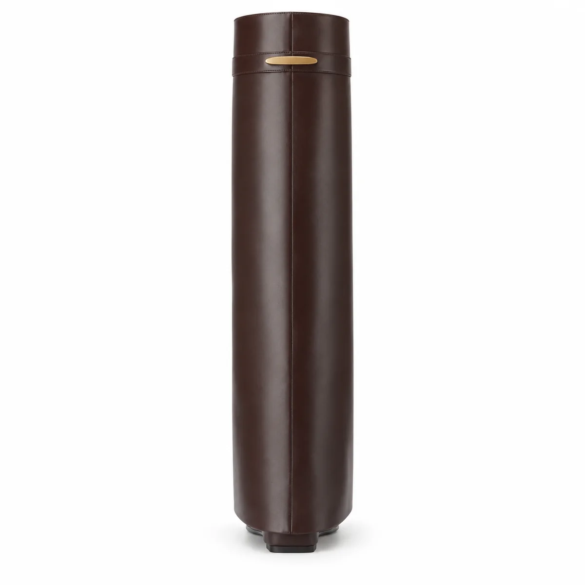 Bottes marron pour femme à talon droit et style sophistiqué