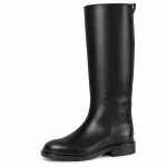 bottes femme noir doublure peluche hautes doublees en peluche lot18b vue principale