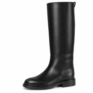bottes femme noir doublure peluche hautes doublees en peluche lot18b vue principale