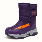 bottes fille violettes fourrees a scra 44539 10a vue principale